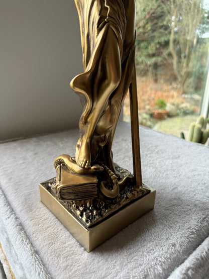 Ancient Greek Goddess Themis – Decorative Bronze Resin Statue