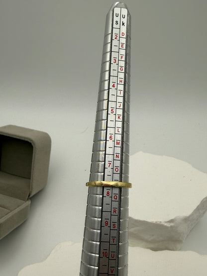 Strahlender Vintage Entourage Ring – 585 Gold mit Citrin & Diamanten