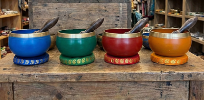 Chakra Klangschale aus Messing – Meditation & Entspannung