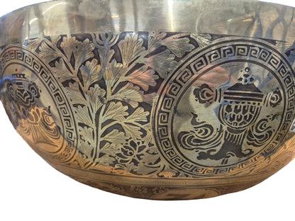 XXL Singing Bowl 50 cm – 8-Metal Hand-Hammered – Chakra &amp; Sound Bath from Nepal