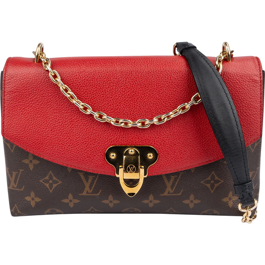 Louis Vuitton Saint Placide Handtasche aus Leder – Multicolor