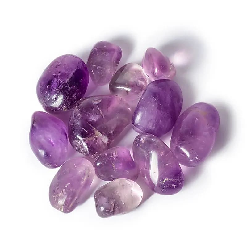 Amethyst Trommelsteine A - Qualität - ±3 - 8 cm; ±500 g - Laminimas e.K