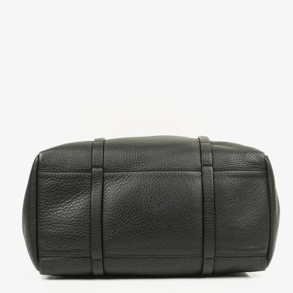 Balenciaga Everyday Tote Medium aus schwarzem genarbtem Kalbsleder
