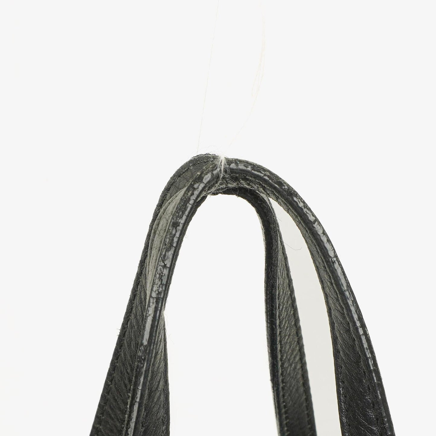 Balenciaga Everyday Tote Medium aus schwarzem genarbtem Kalbsleder