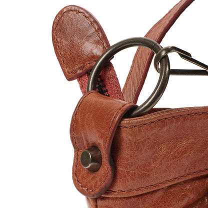 Balenciaga First Classic Hardware Pfirsich Leder Tasche