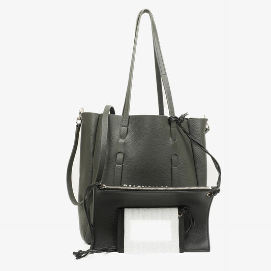 Balenciaga Graue Leder Alltagstasche