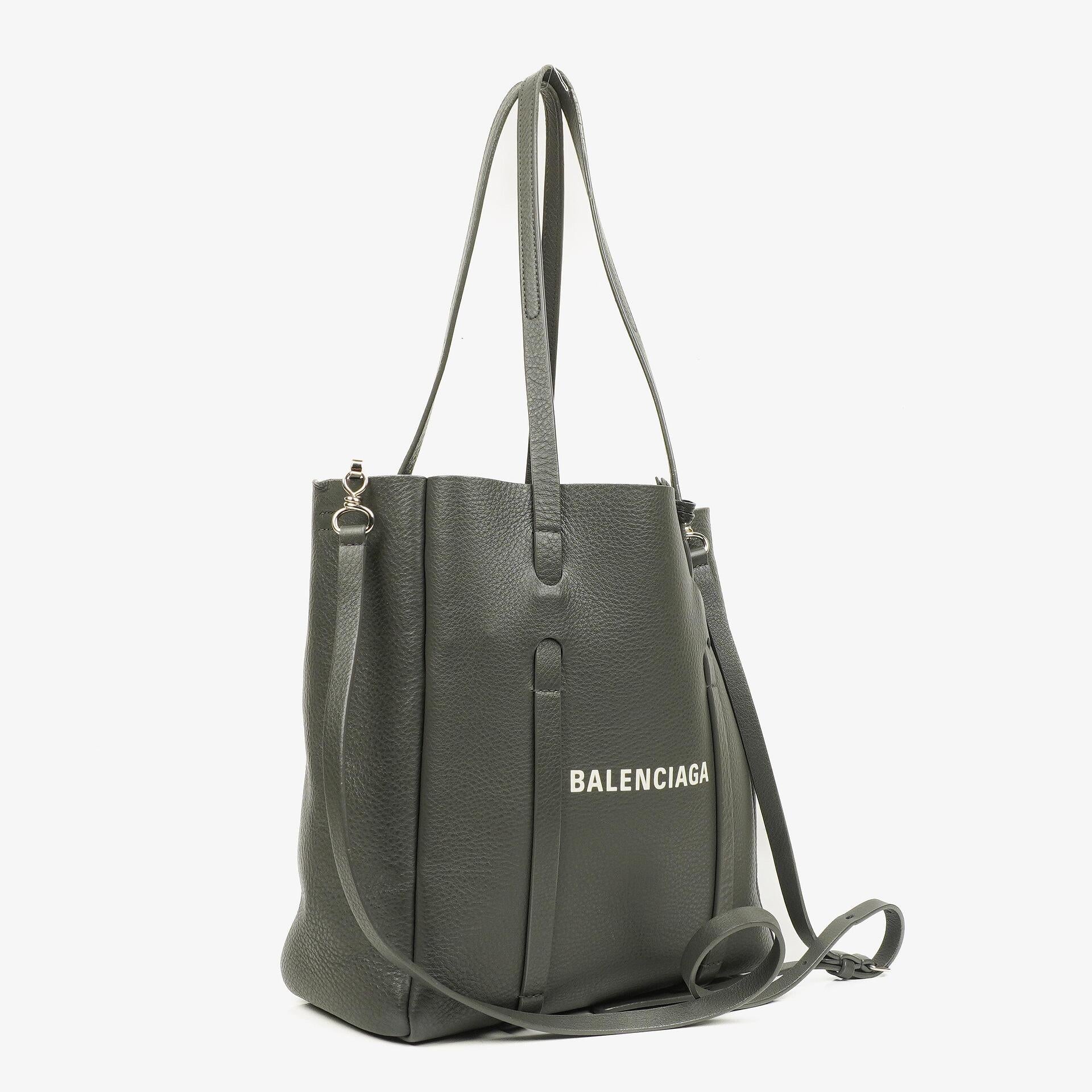 Balenciaga Graue Leder Alltagstasche