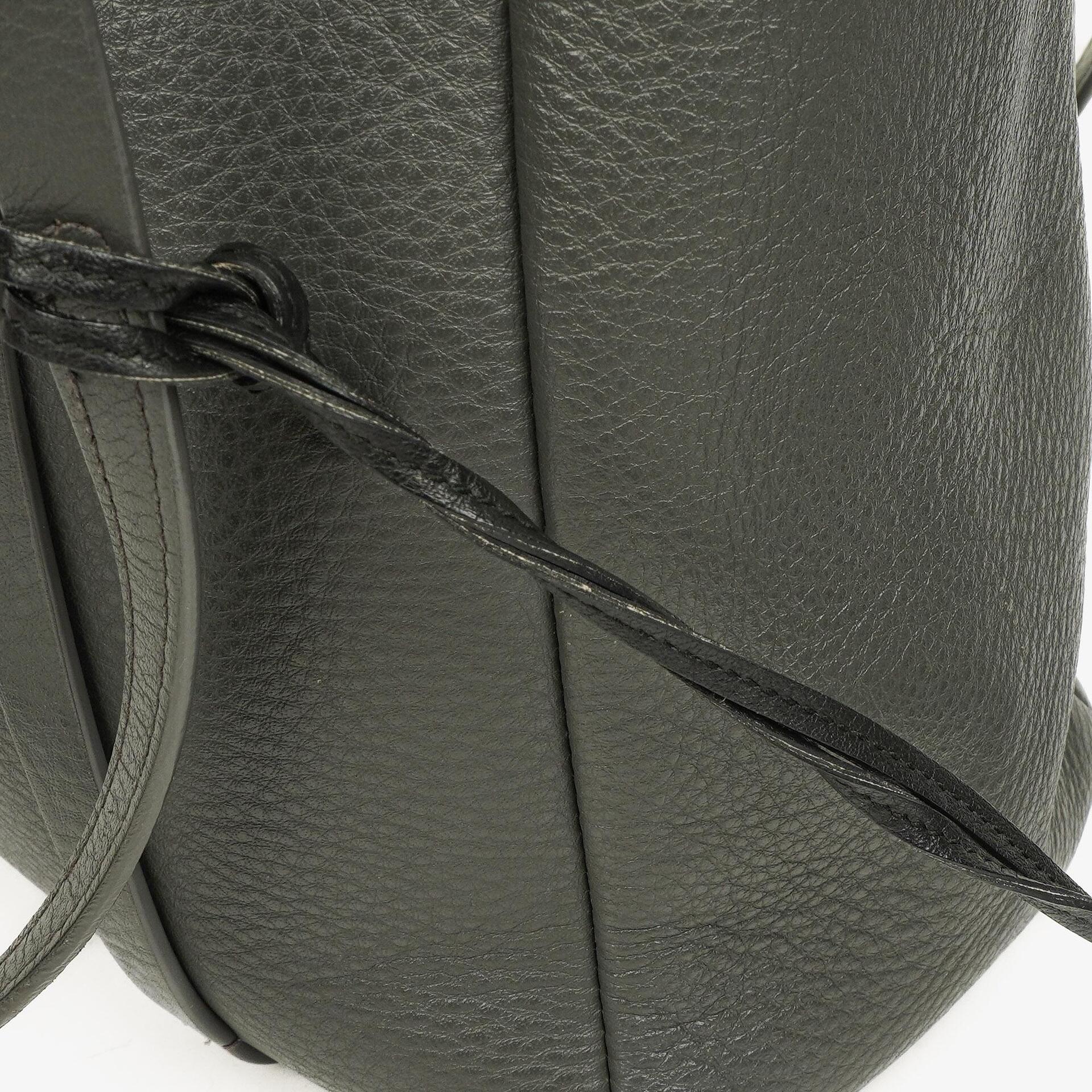 Balenciaga Graue Leder Alltagstasche