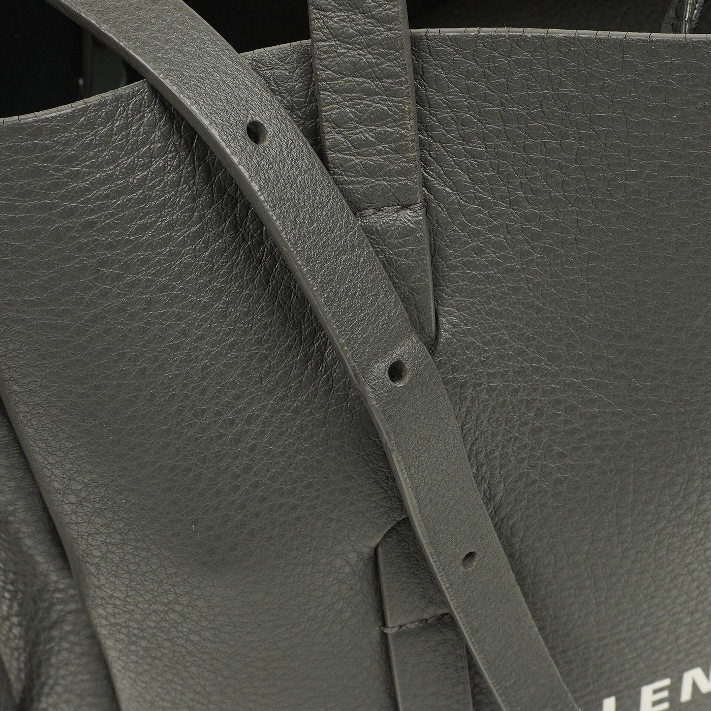 Balenciaga Graue Leder Alltagstasche