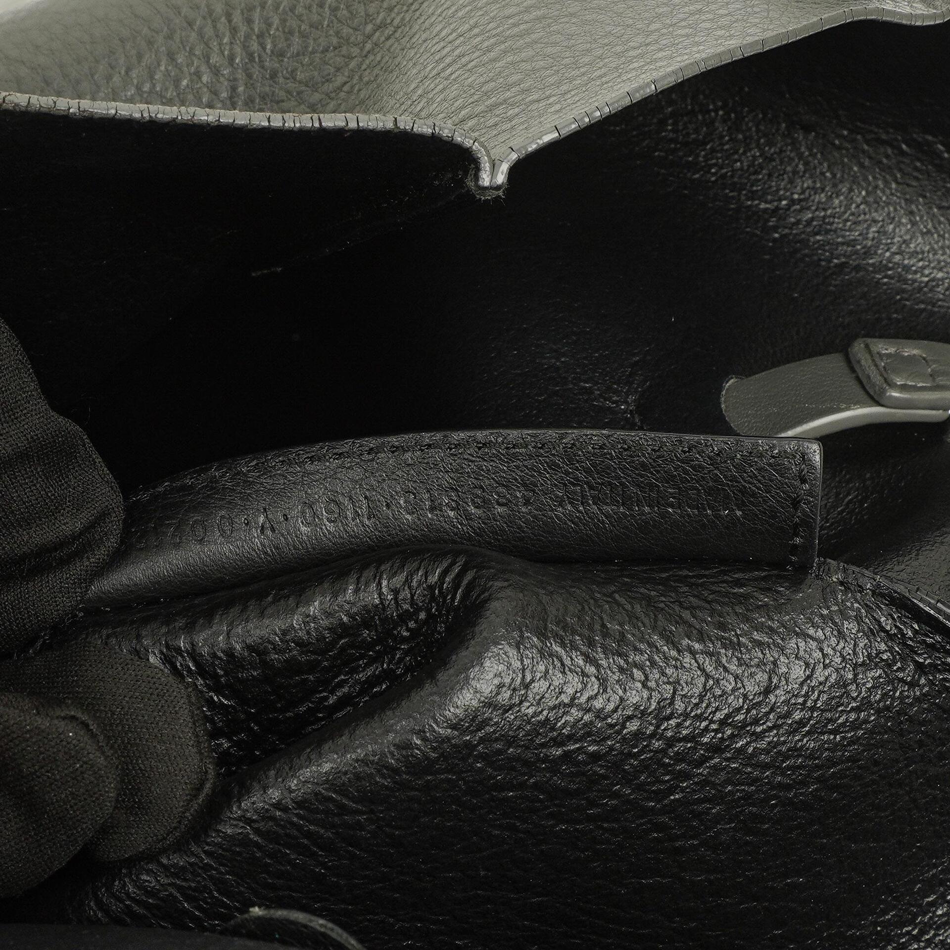 Balenciaga Graue Leder Alltagstasche