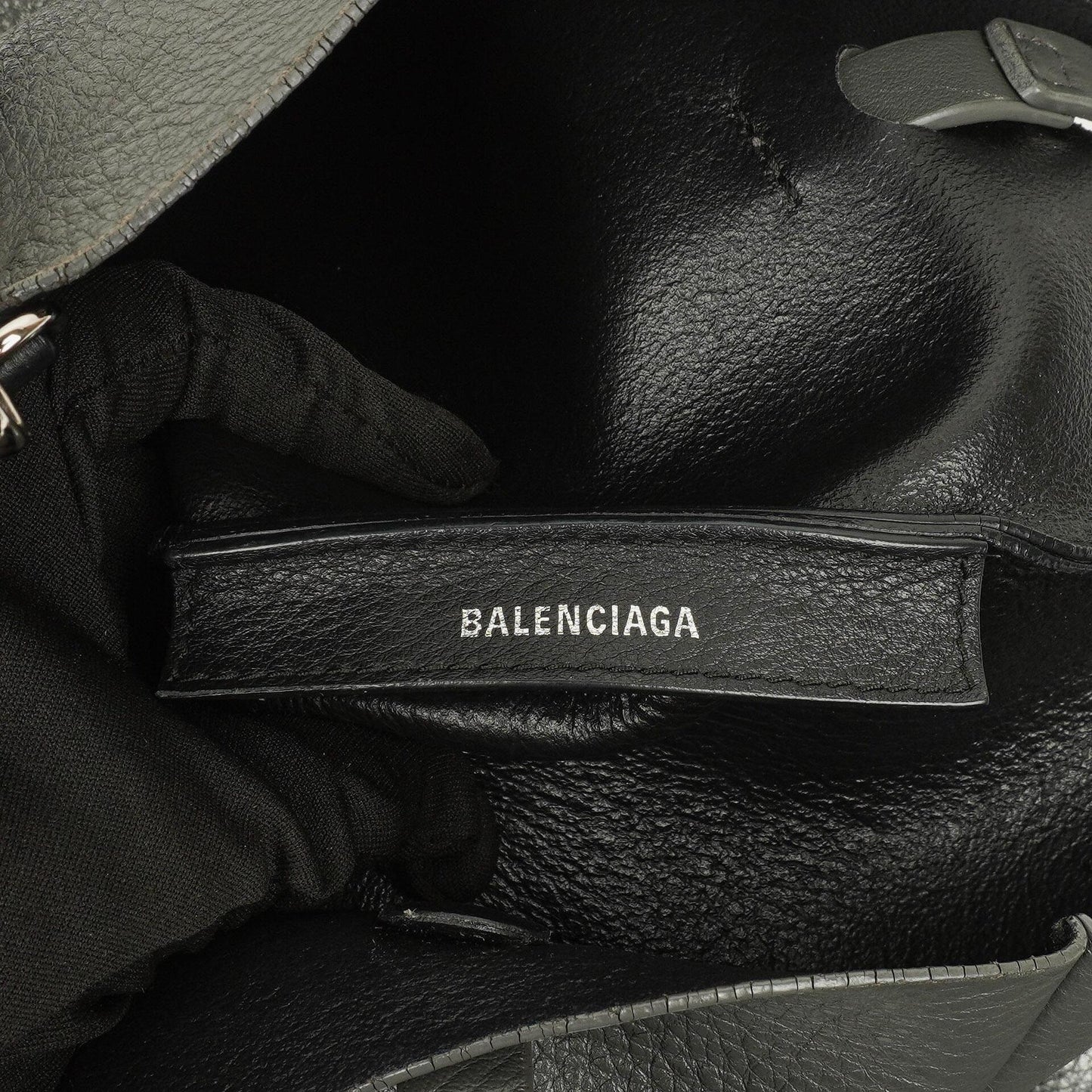 Balenciaga Graue Leder Alltagstasche