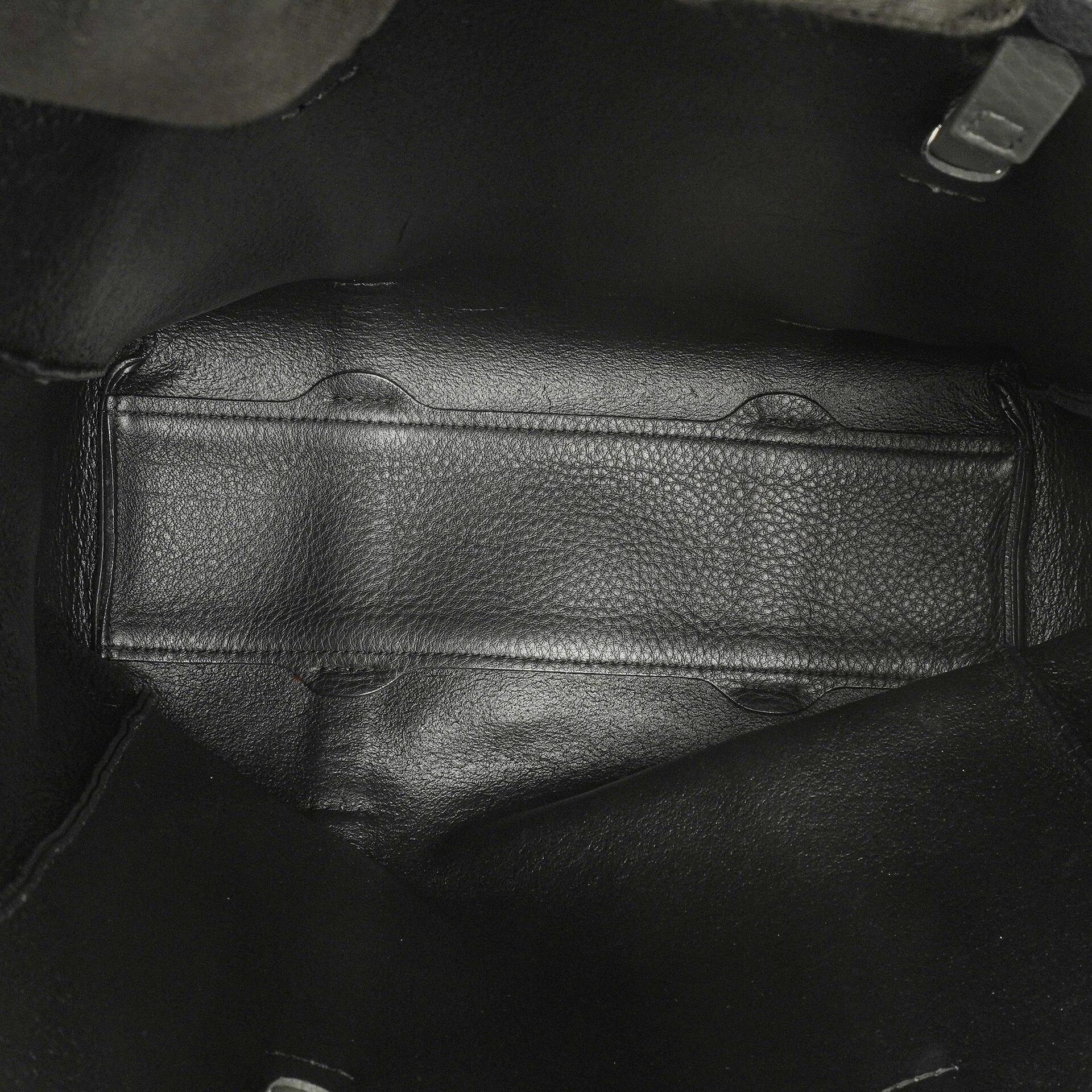 Balenciaga Graue Leder Alltagstasche