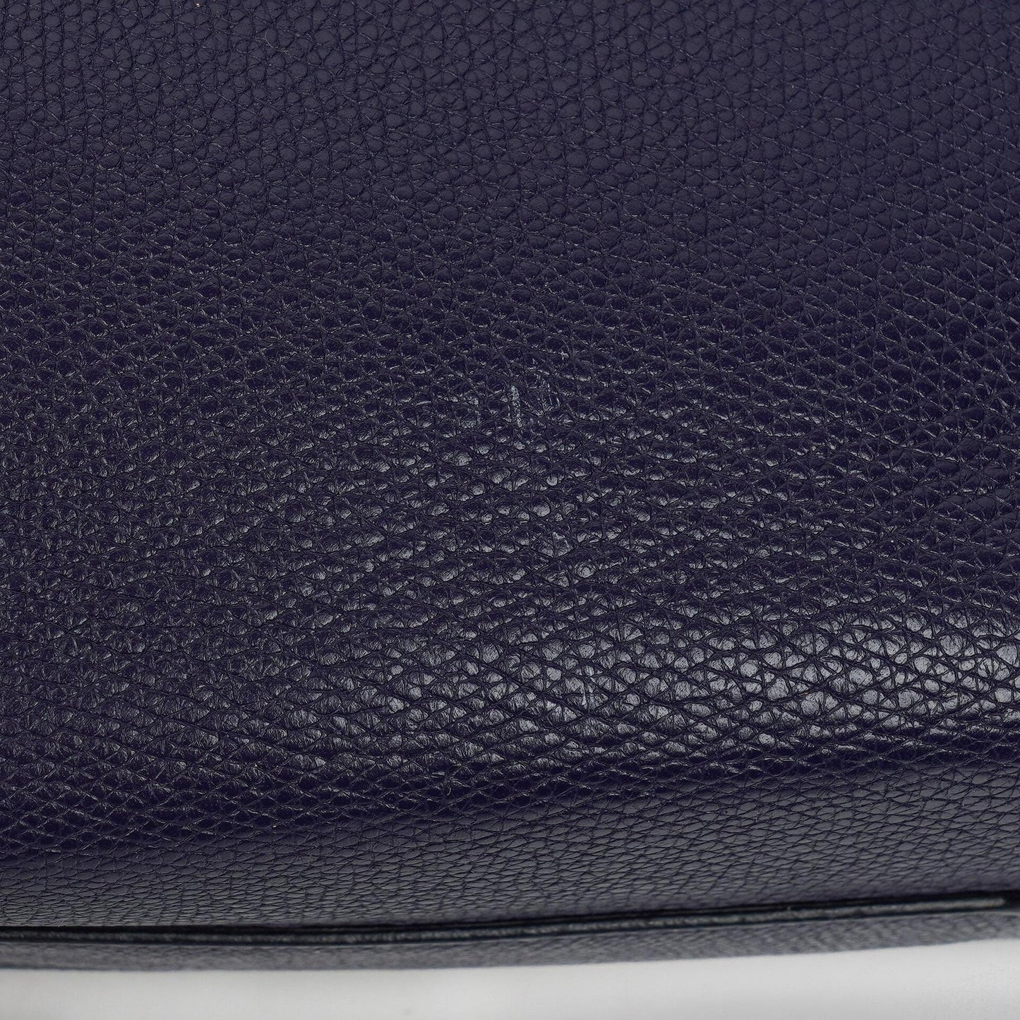 Balenciaga Mini Papier A4 Tote Bag aus navyblauem Kalbsleder