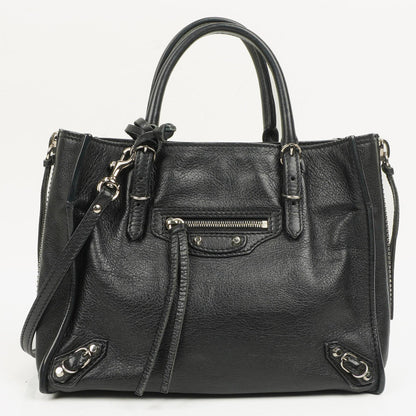 Balenciaga Mini Papier A4 Magnet Tote-Tasche aus Kalbsleder