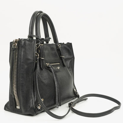 Balenciaga Mini Papier A4 Magnet Tote-Tasche aus Kalbsleder