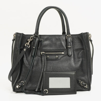 Balenciaga Mini Papier A4 Magnet Tote-Tasche aus Kalbsleder