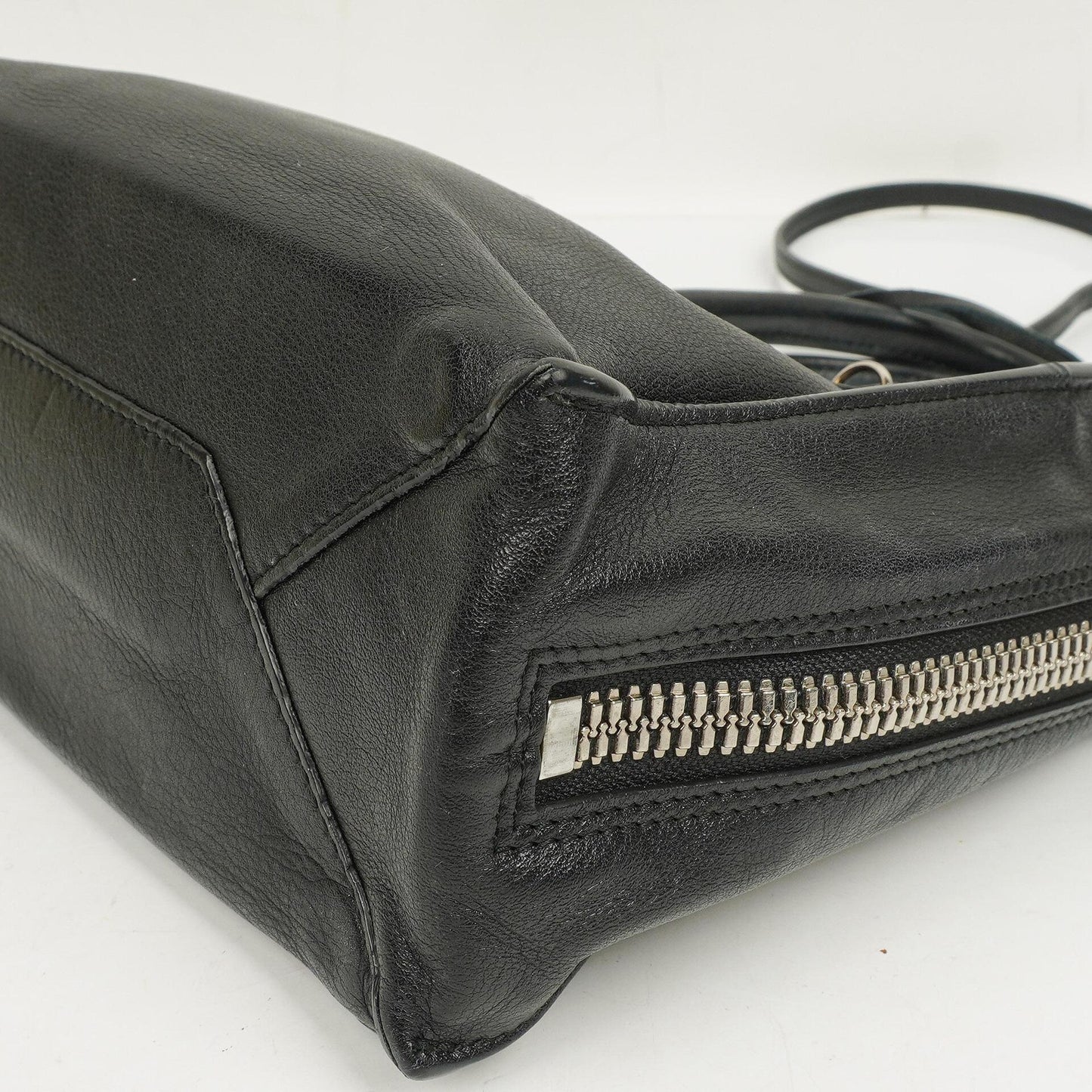 Balenciaga Mini Papier A4 Magnet Tote-Tasche aus Kalbsleder