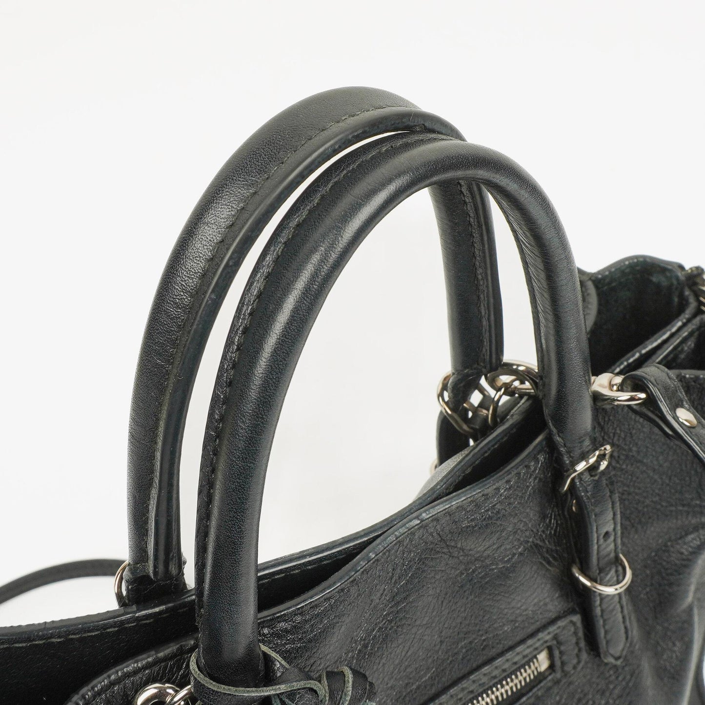 Balenciaga Mini Papier A4 Magnet Tote-Tasche aus Kalbsleder