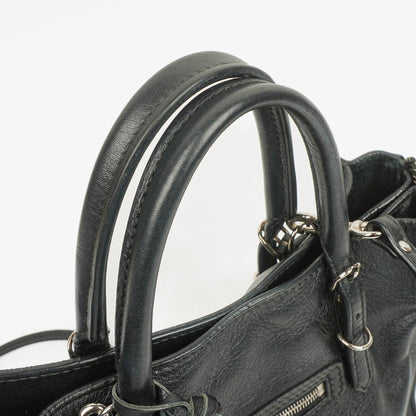 Balenciaga Mini Papier A4 Magnet Tote-Tasche aus Kalbsleder