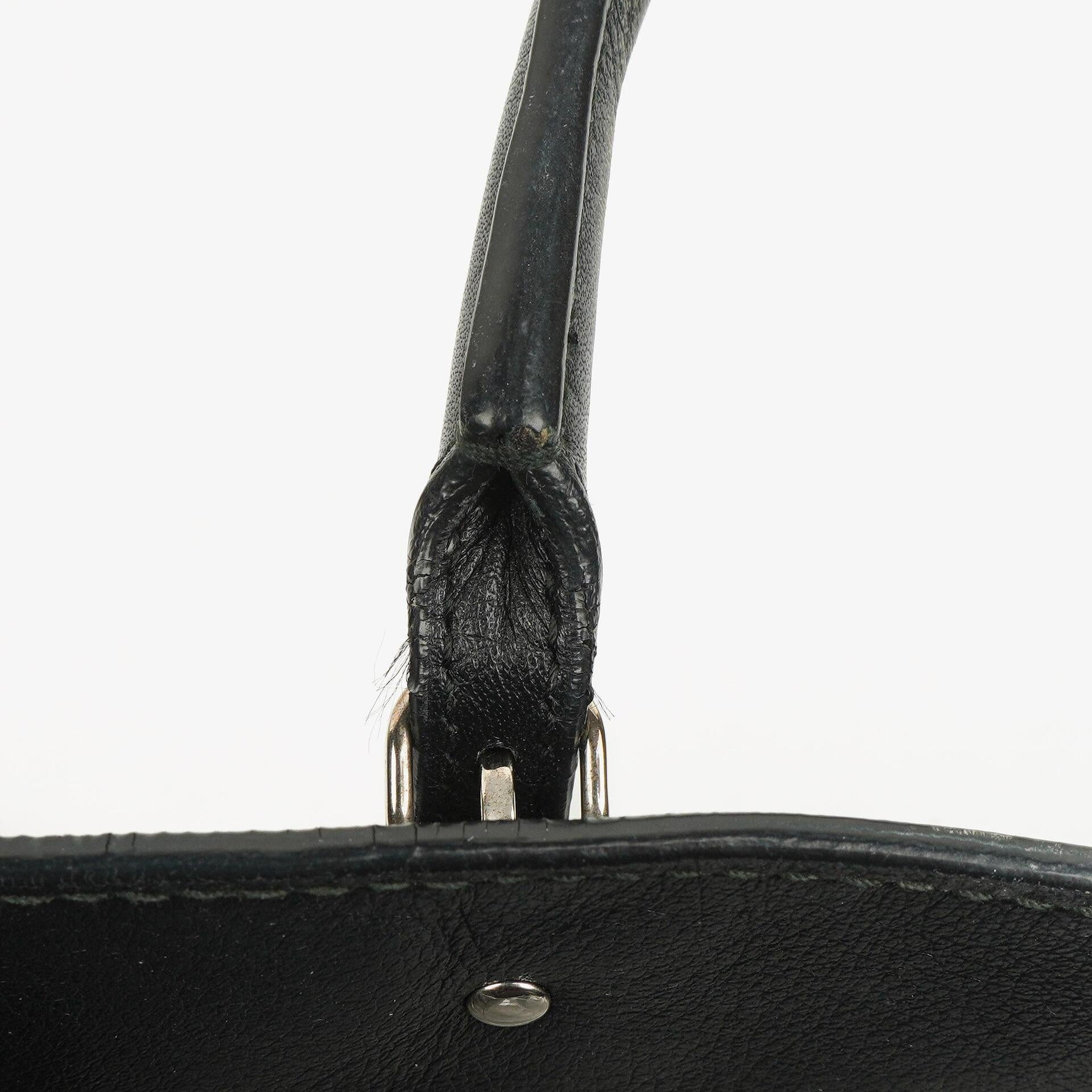 Balenciaga Mini Papier A4 Magnet Tote-Tasche aus Kalbsleder