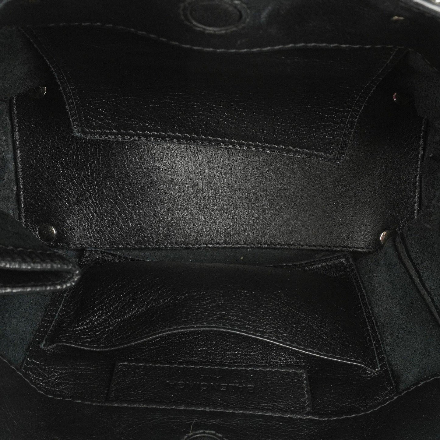Balenciaga Mini Papier A4 Magnet Tote-Tasche aus Kalbsleder