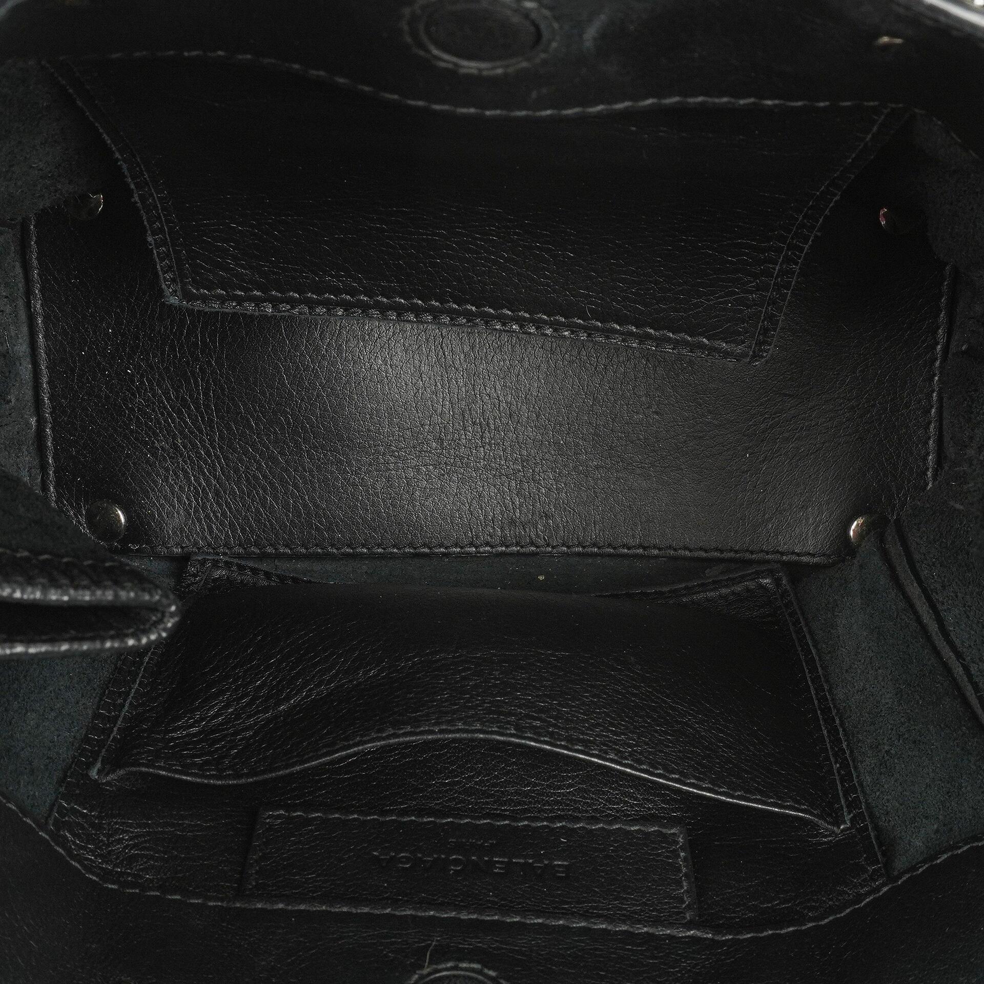Balenciaga Mini Papier A4 Magnet Tote-Tasche aus Kalbsleder