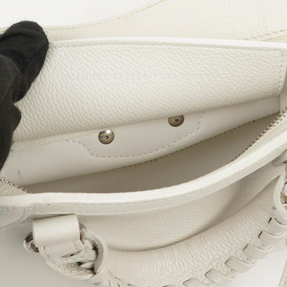 Balenciaga Neo Classic City Mini Tasche aus weißem genarbtem Kalbsleder