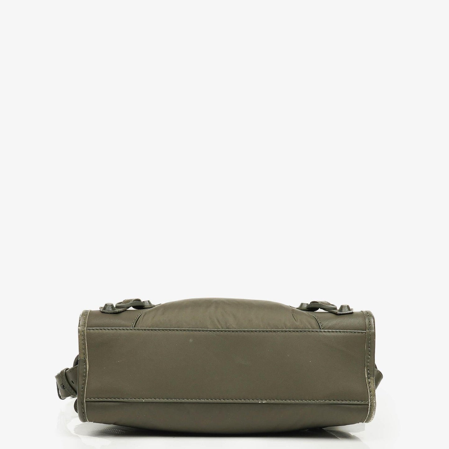 Balenciaga Motocross Classic City Mini Bag aus armygrünem Nylon