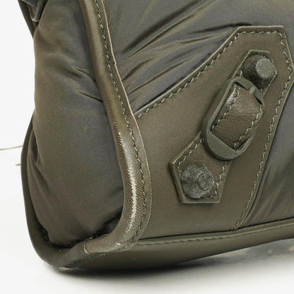 Balenciaga Motocross Classic City Mini Bag aus armygrünem Nylon