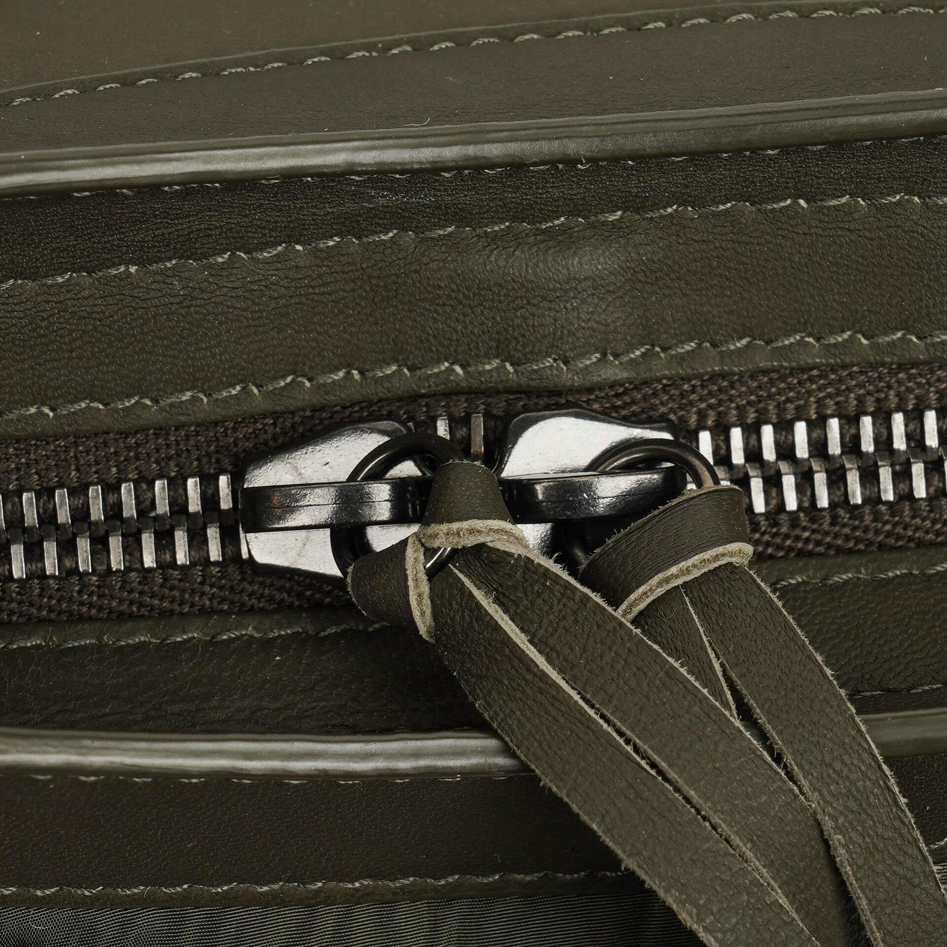 Balenciaga Motocross Classic City Mini Bag aus armygrünem Nylon