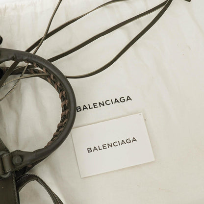 Balenciaga Motocross Classic City Mini Bag aus armygrünem Nylon