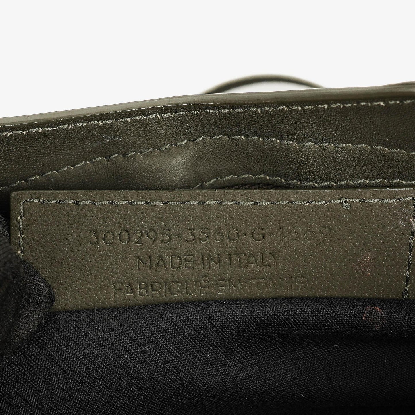 Balenciaga Motocross Classic City Mini Bag aus armygrünem Nylon
