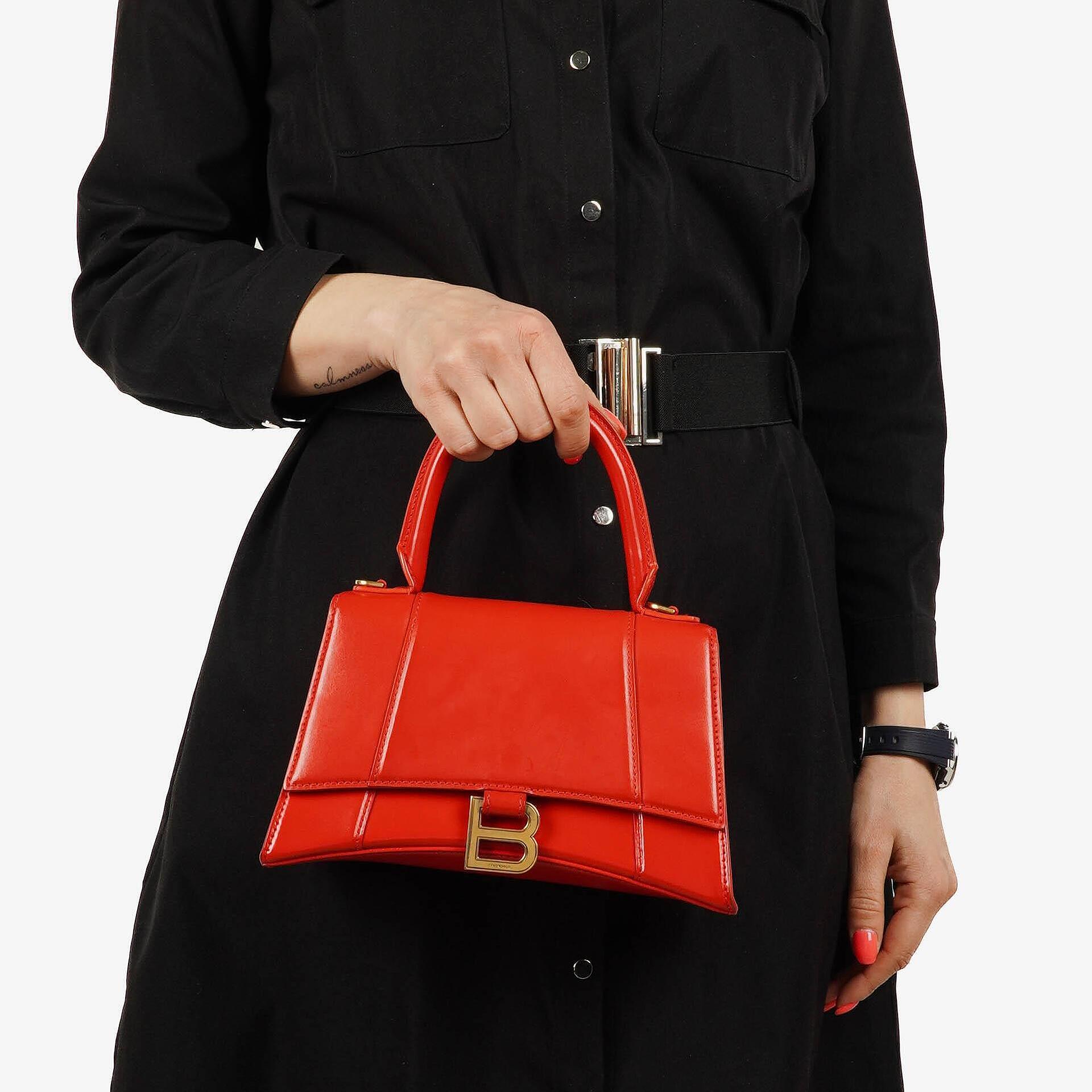 Balenciaga Small Hourglass Top-Handle-Tasche