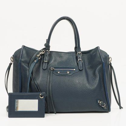 Balenciaga Papier A4 Magnet Tote Bag Small aus Kalbsleder