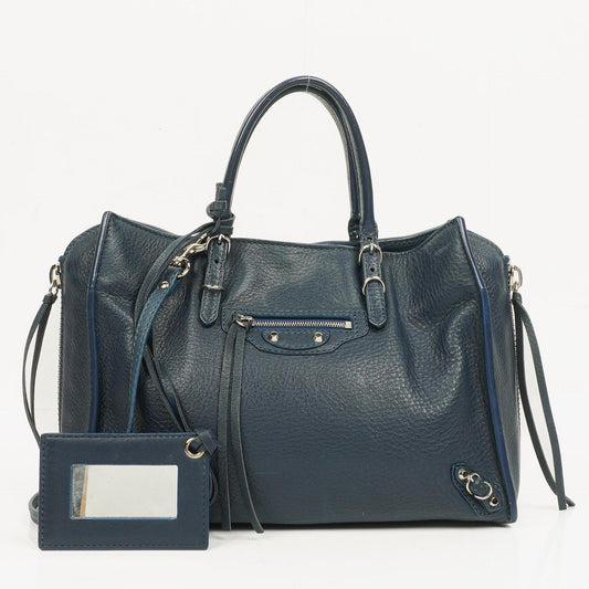 Balenciaga Papier A4 Magnet Tote Bag Small aus Kalbsleder