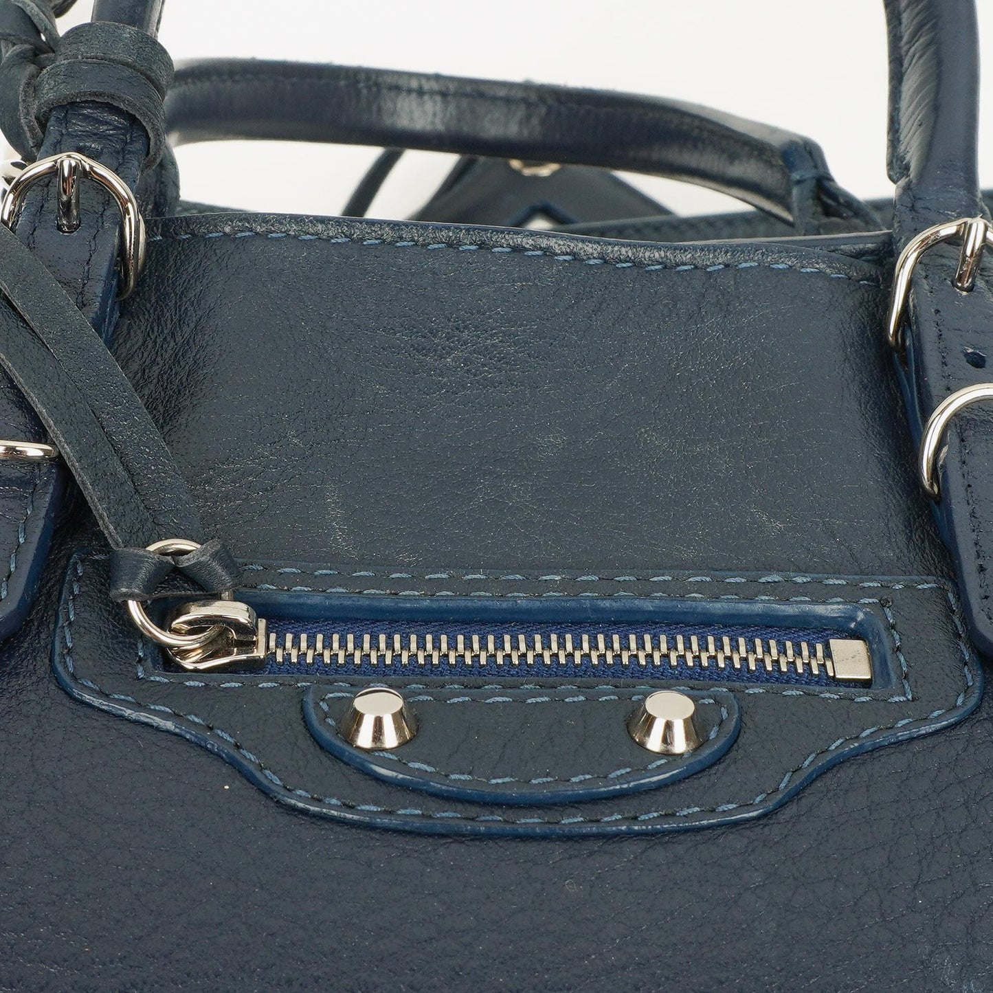 Balenciaga Papier A4 Magnet Tote Bag Small aus Kalbsleder