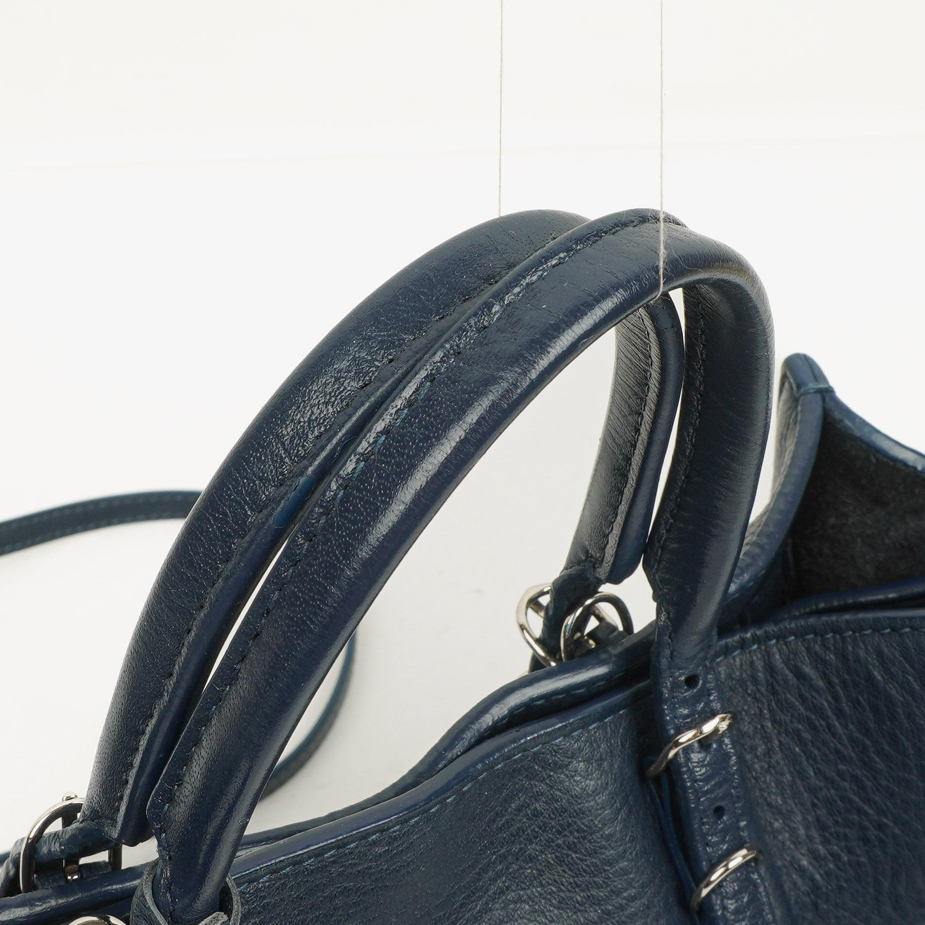 Balenciaga Papier A4 Magnet Tote Bag Small aus Kalbsleder