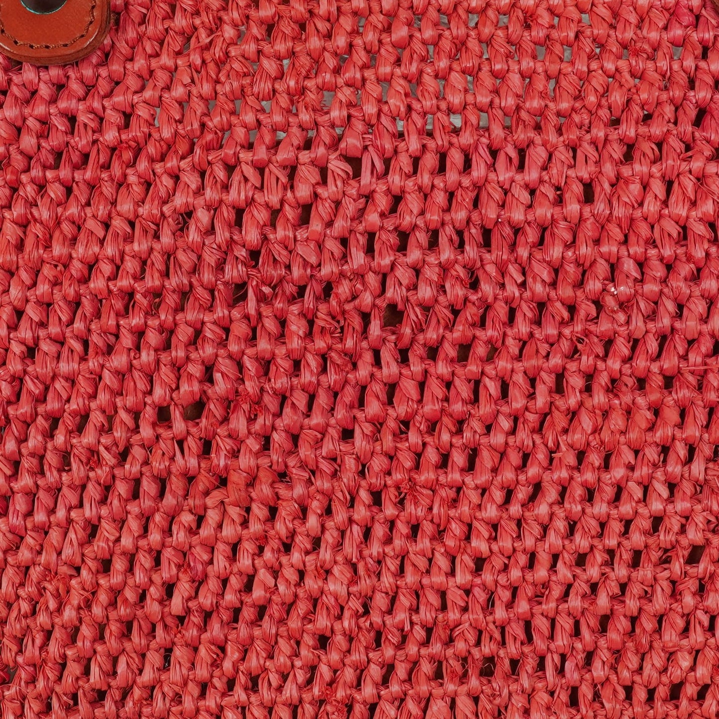 Balenciaga Panier Tote Bag aus geflochtenem Rafia und Leder