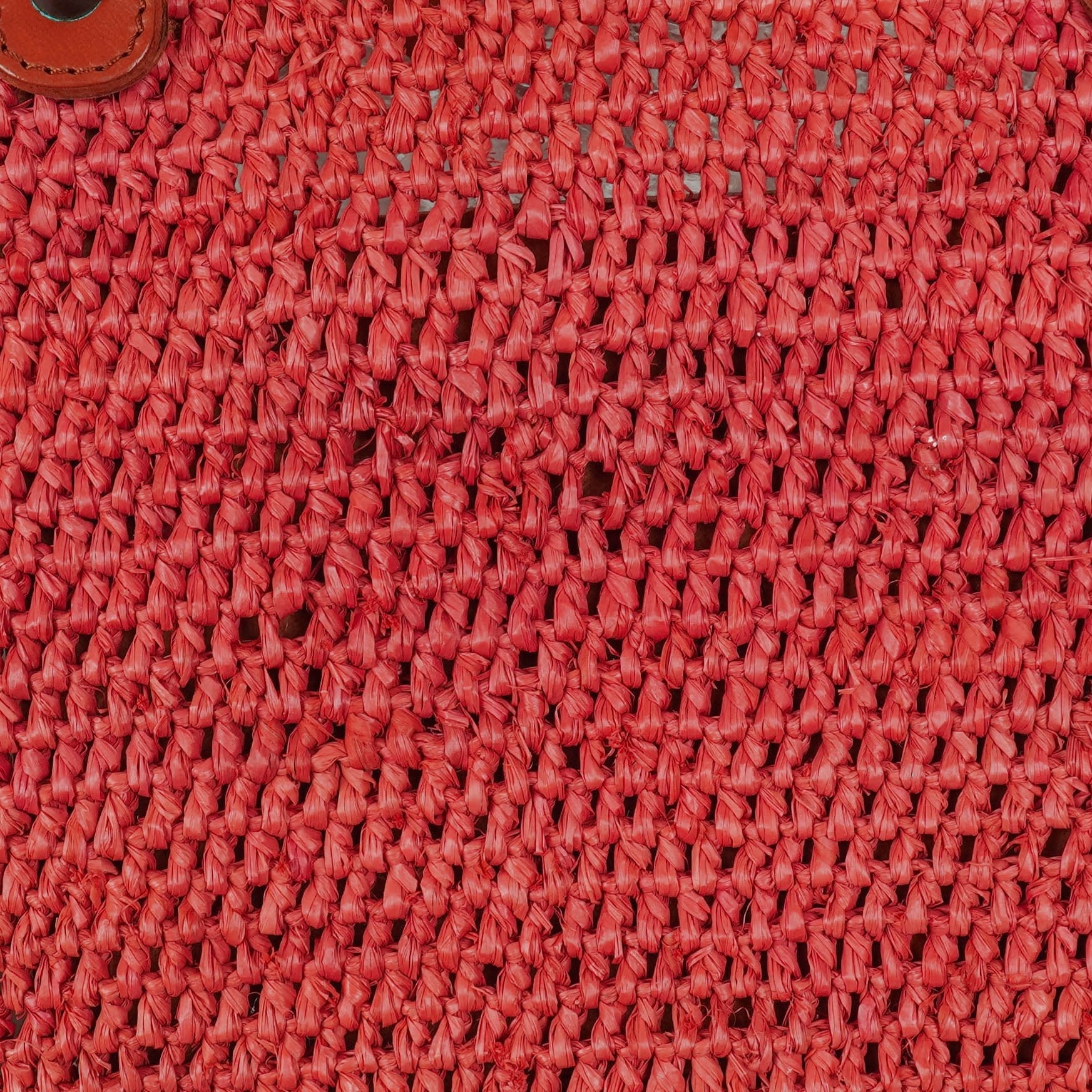Balenciaga Panier Tote Bag aus geflochtenem Rafia und Leder