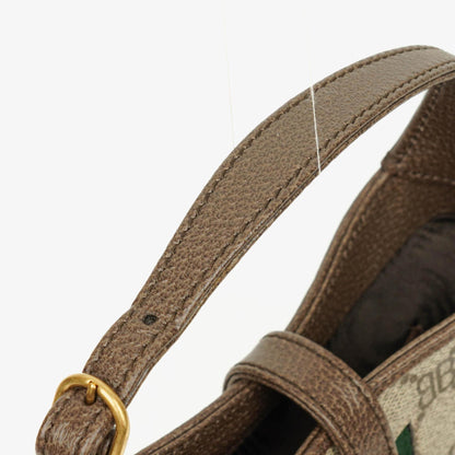 Balenciaga x Gucci The Hacker Project 1961 Mini Jackie Tasche aus Monogramm Canvas/Leder