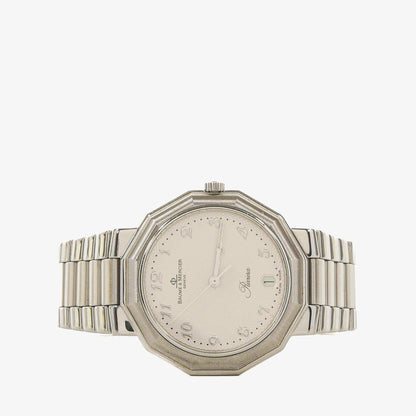 Baume & Mercier Riviera Quarzuhr aus Edelstahl, 36 mm