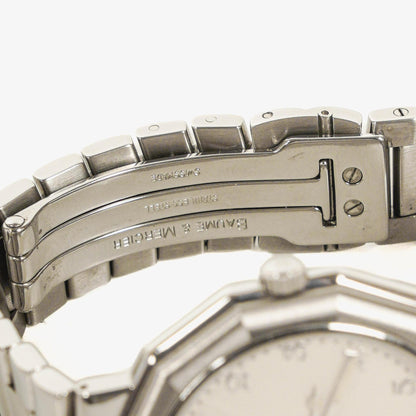 Baume & Mercier Riviera Quarzuhr aus Edelstahl, 36 mm