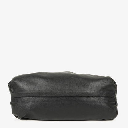 Bottega Veneta Chain Pouch Tasche aus schwarzem Leder