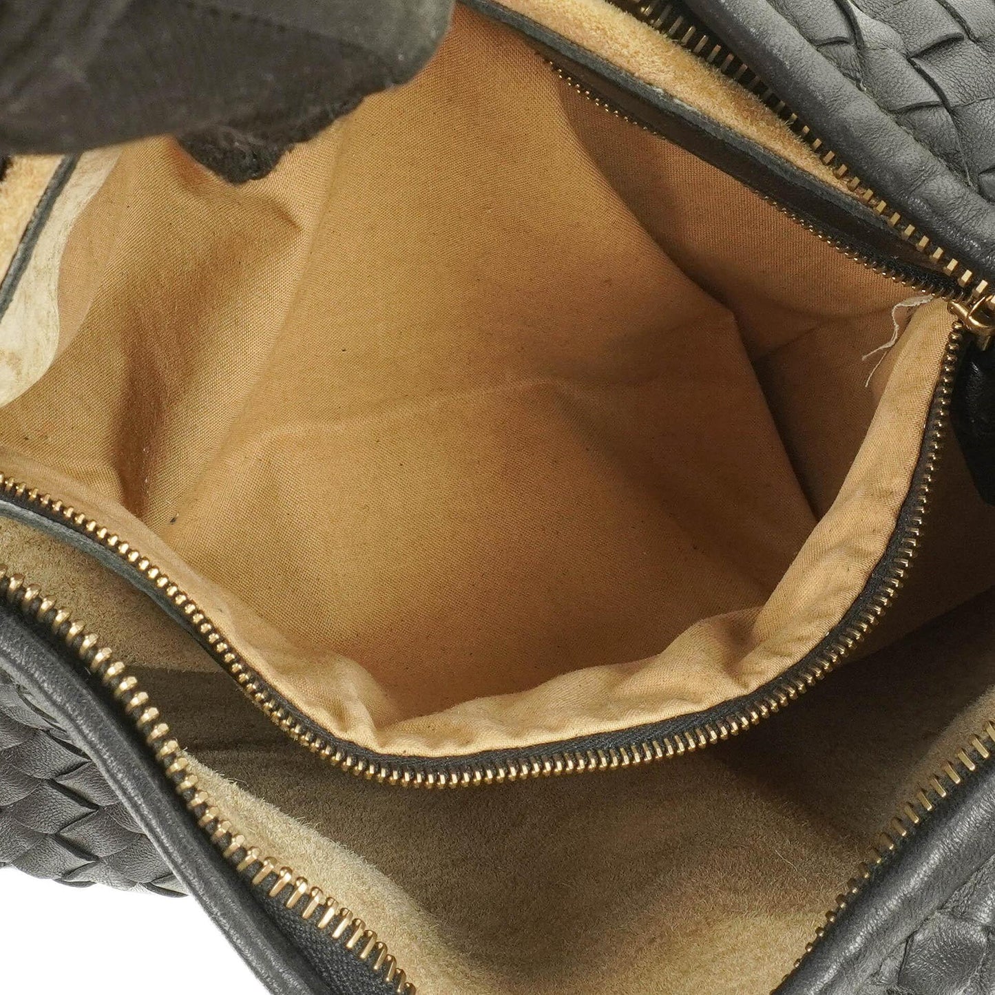 Bottega Veneta Mittelgroße Veneta Hobo Tasche Schwarz Nappa Intrecciato