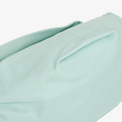 Bottega Veneta Double Knot Clutch aus blauem Leder