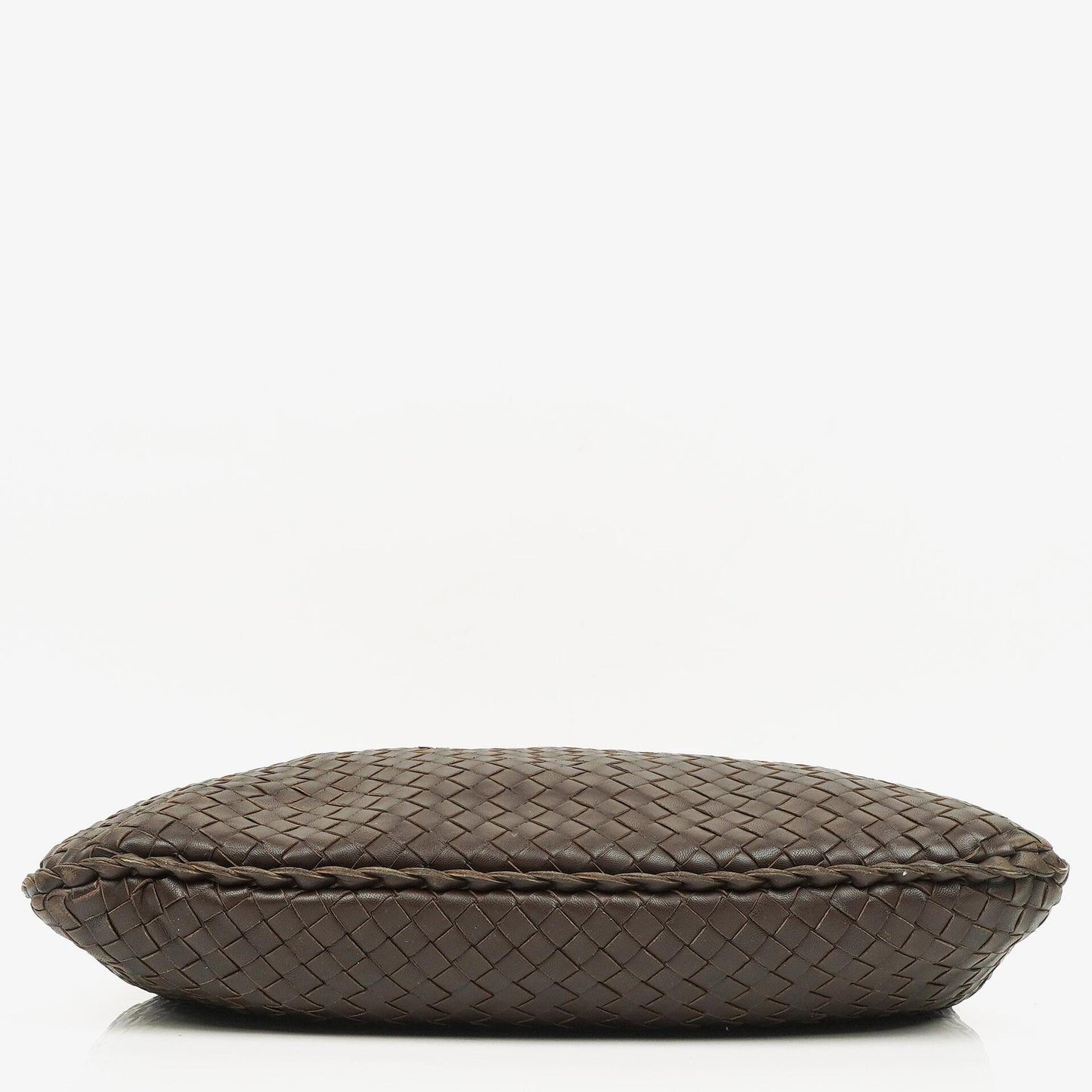 Bottega Veneta Medium Veneta Hobo Tasche aus braunem Nappa Intrecciato Leder