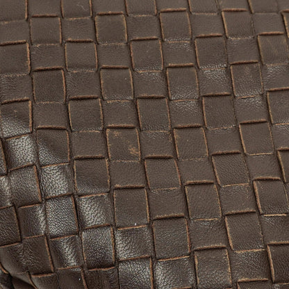 Bottega Veneta Medium Veneta Hobo Tasche aus braunem Nappa Intrecciato Leder