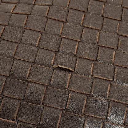 Bottega Veneta Medium Veneta Hobo Tasche aus braunem Nappa Intrecciato Leder