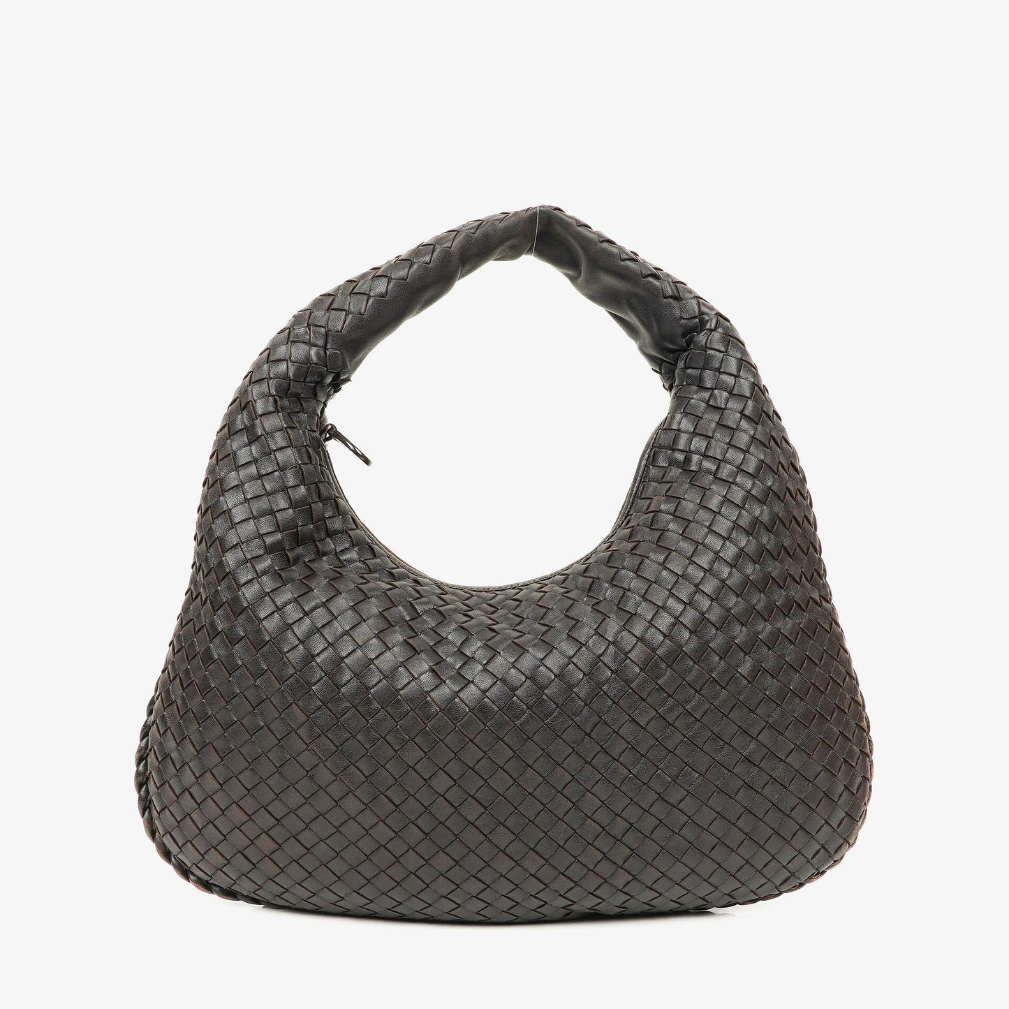 Bottega Veneta Medium Veneta Hobo Tasche aus braunem Nappa Intrecciato