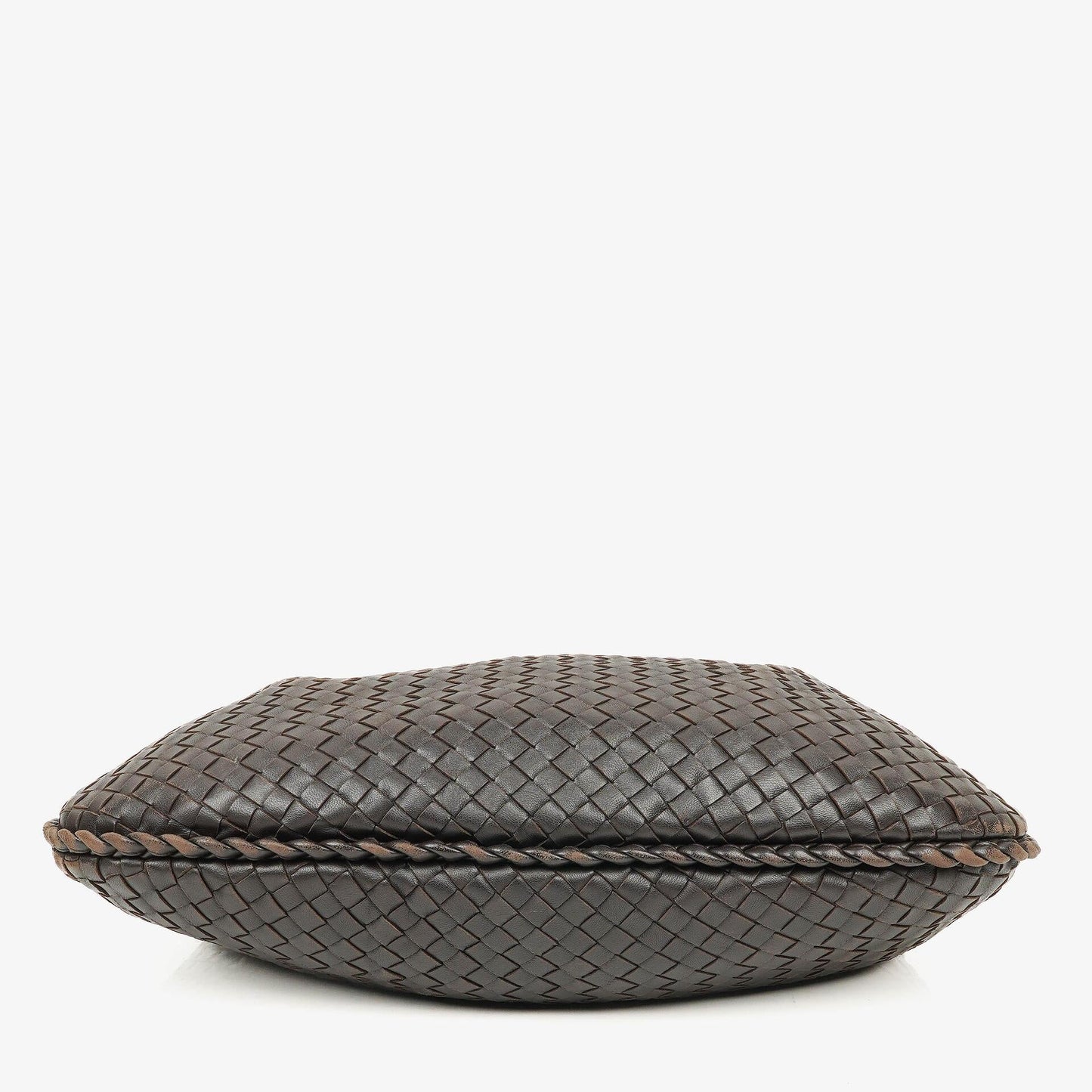Bottega Veneta Medium Veneta Hobo Tasche aus braunem Nappa Intrecciato